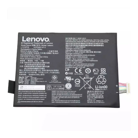 [L11C2P32] Lenovo IdeaTab S6000 S6000-F S6000-H A1000 A3000 S600H A3000-H 10.1 Inch Tablet Series - Replacement Battery - Polar Tech Australia