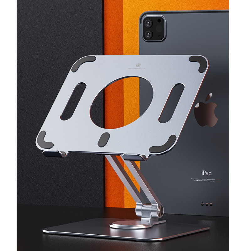 Cargue la imagen en el visor de la galería, [L04mini] 360-Degree Rotating Aluminum Alloy Phone and Tablet Stand
