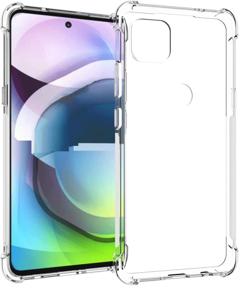 Chargez l&#39;image dans la visionneuse de la galerie, Motorola Moto G 5G - AirPillow Cushion Transparent Soft Clear TPU Four Corners Protective Case
