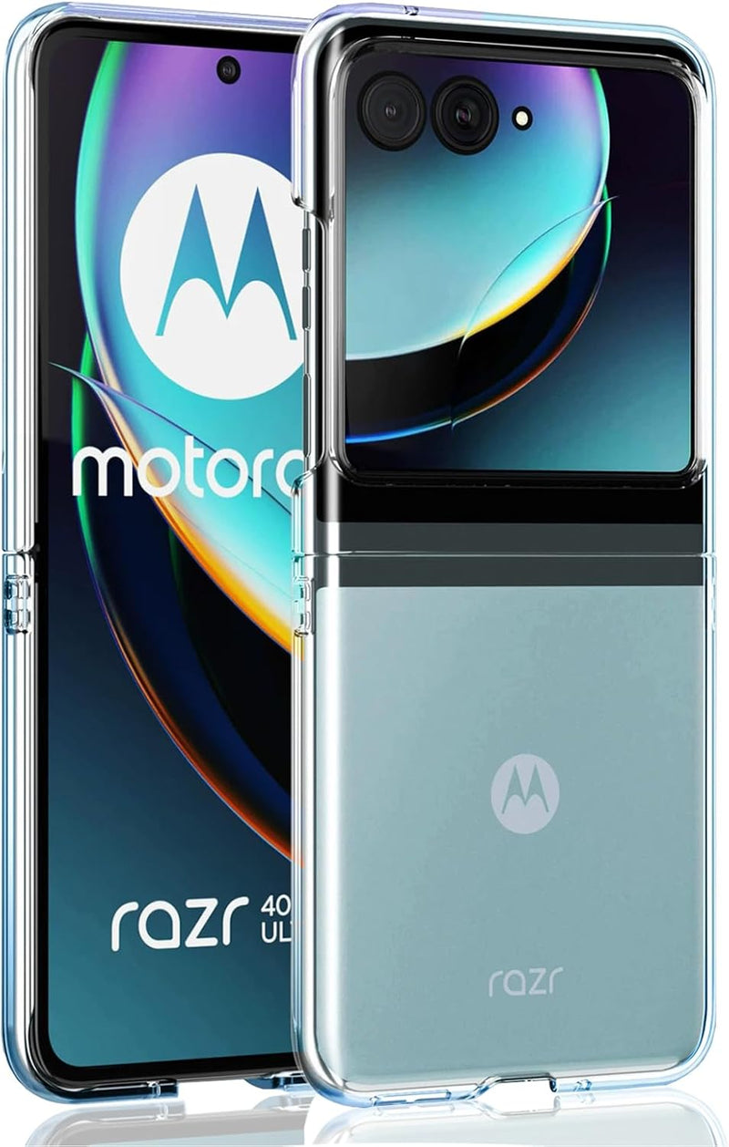 Chargez l&#39;image dans la visionneuse de la galerie, Motorola Moto Razr 40 Ultra - AirPillow Cushion Transparent Soft Clear TPU Shockproof Case
