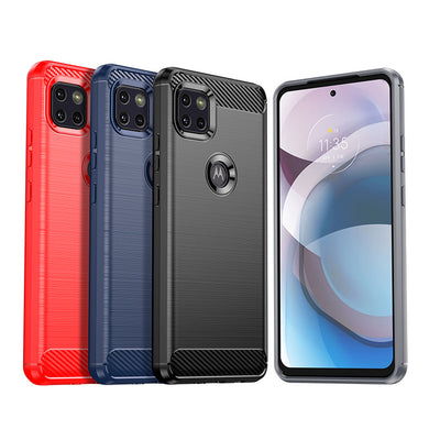 Motorola Moto One 5G Ace/One 5G UW Ace - Shield Shockproof Rugged Heavy Duty Case  With 2PC Tempered Glass Screen Protector