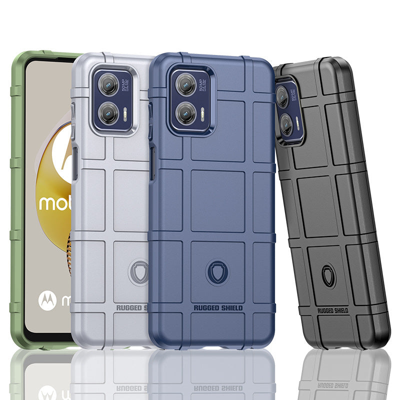 Cargue la imagen en el visor de la galería, Motorola Moto G73 - Shield Shockproof Rugged Heavy Duty Case With 2PC Tempered Glass Screen Protector
