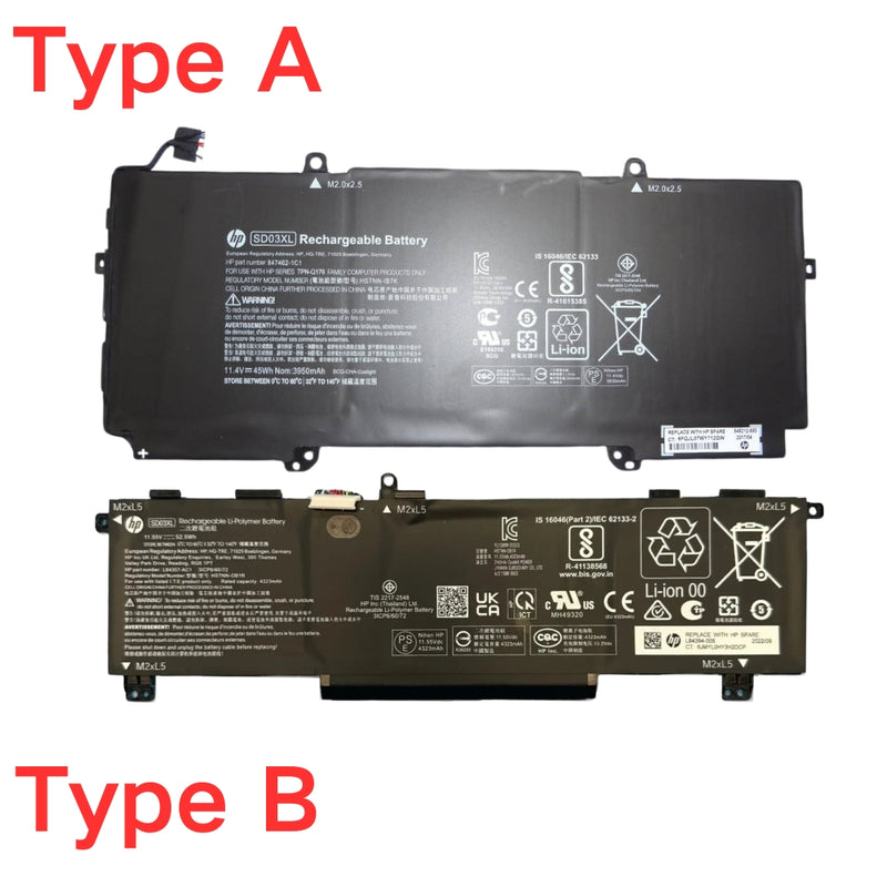 Chargez l&#39;image dans la visionneuse de la galerie, [SD03XL] HP Chromebook 13 G1/15-ek0056TX Replacement Battery - Polar Tech Australia
