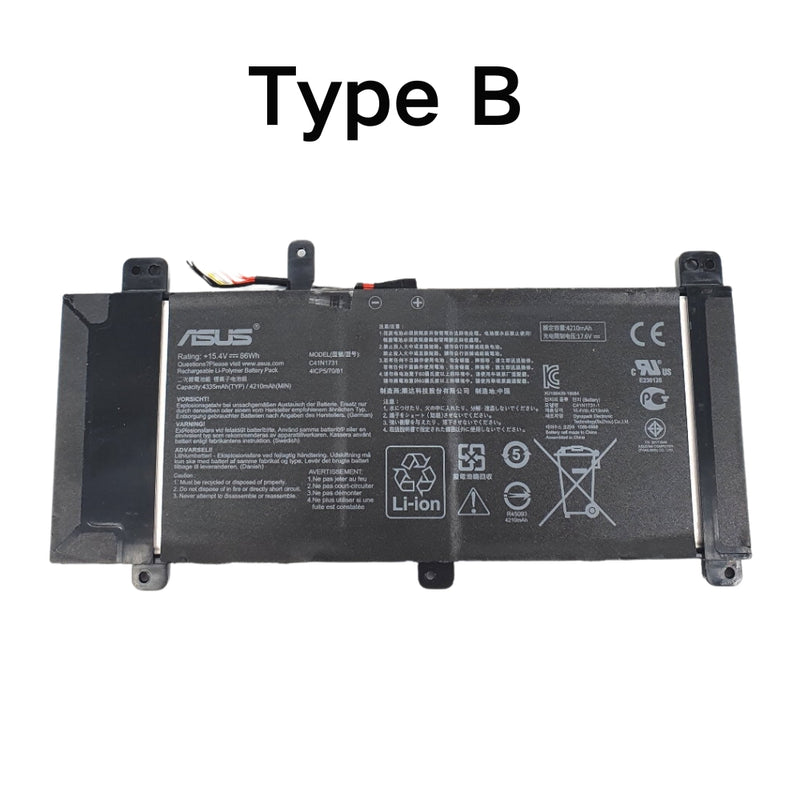 Cargue la imagen en el visor de la galería, [C41N1731] ASUS Rog STRIX GL504GV G731GU-EV089T/G15 G512LV-HN236T Replacement Battery - Polar Tech Australia
