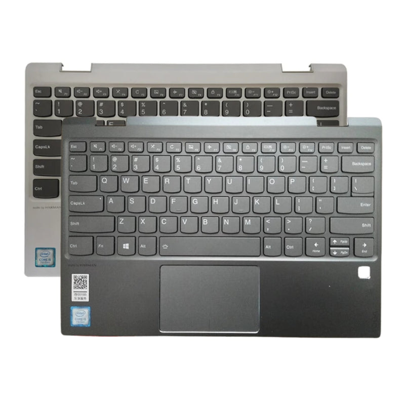 Chargez l&#39;image dans la visionneuse de la galerie, Lenovo Yoga 720-12IKB 720-12 - Keyboard With Back Light &amp; Trackpad Frame Housing Palmrest US Layout Assembly - Polar Tech Australia
