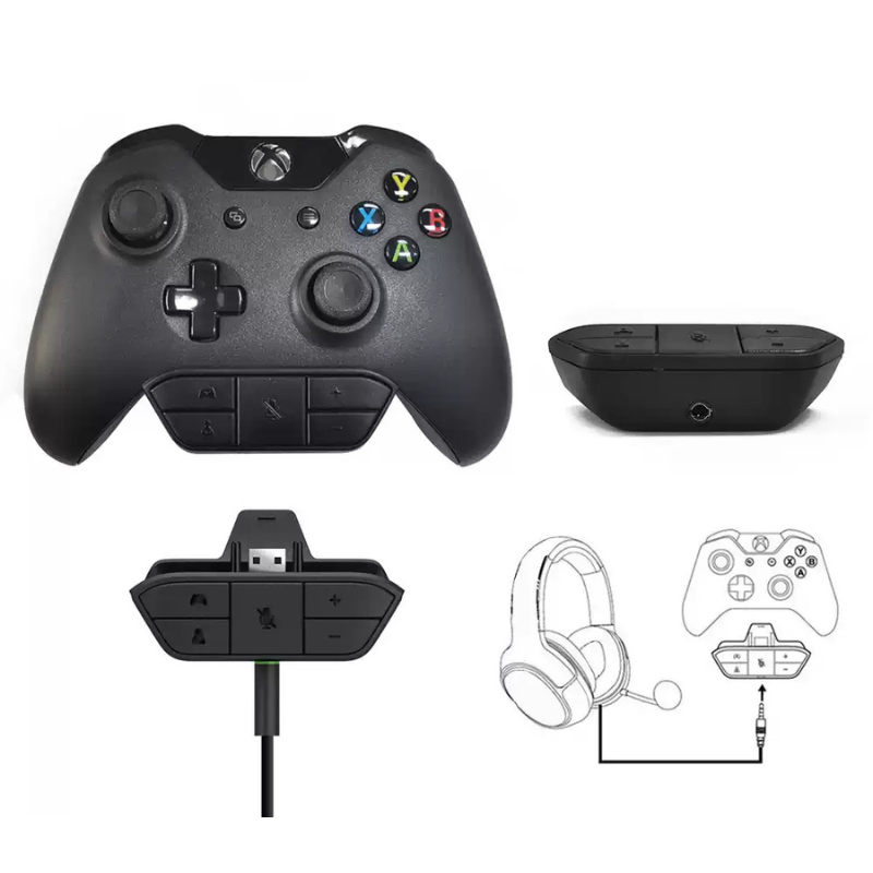 Load image into Gallery viewer, Xbox One S Controller Headset Adapter, Stereo Voice Chat
