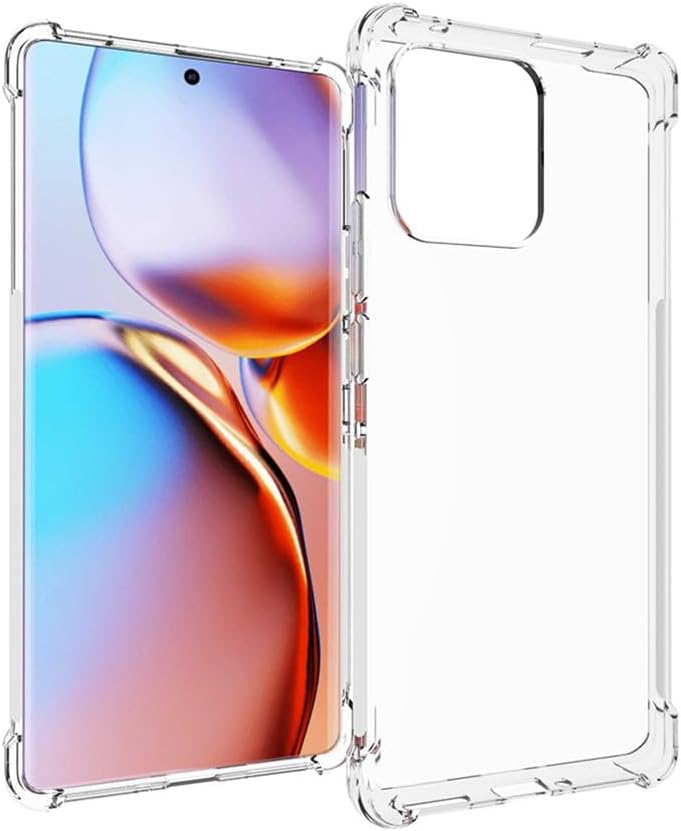 Cargue la imagen en el visor de la galería, Motorola Moto Edge Plus 2023 - AirPillow Cushion Transparent Soft Clear TPU Four Corners Protective Case
