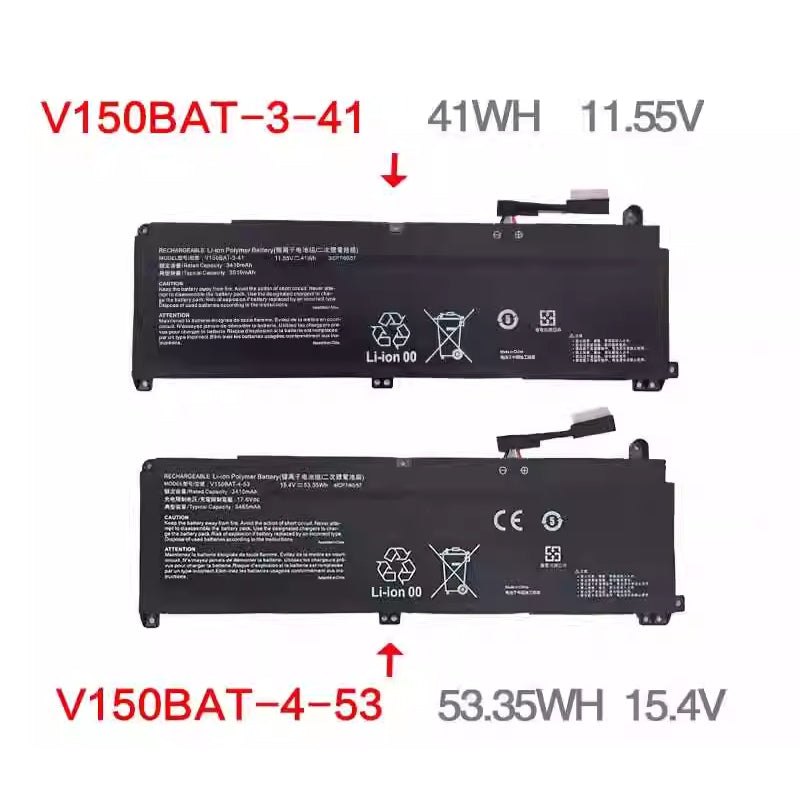 Cargue la imagen en el visor de la galería, [V150BAT-3-41] Hasee Z8-DA7NP CV15S02 Z7-DA7NP - Replacement Battery - Polar Tech Australia
