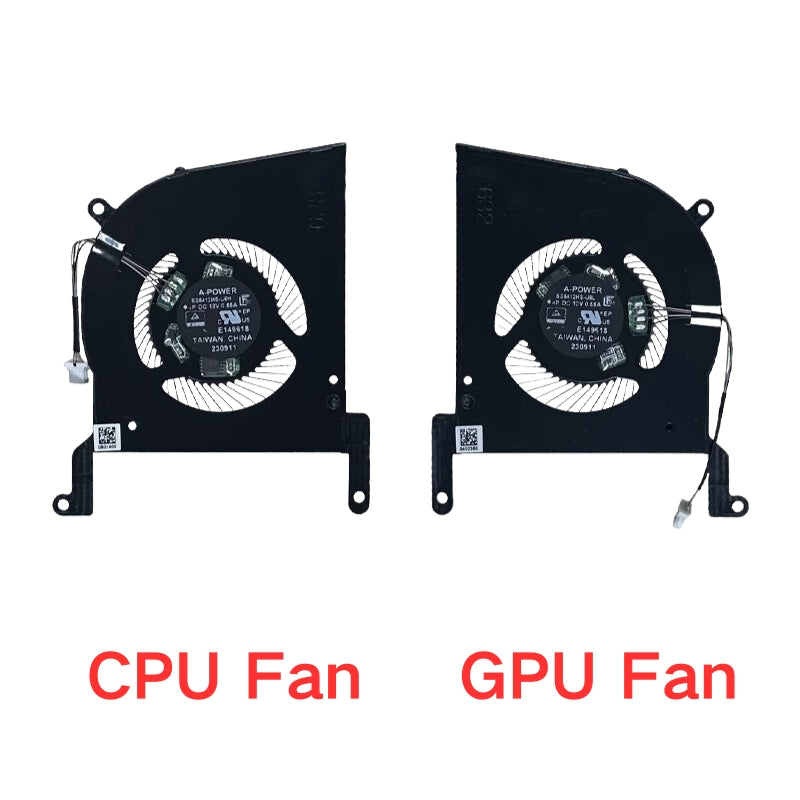 Load image into Gallery viewer, MSI MS14K1 MS14K2 MS-14K1 Stealth 14 AI Series - Laptop CPU &amp; GPU Cooling Fan
