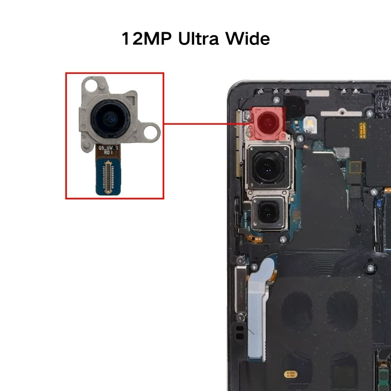 Chargez l&#39;image dans la visionneuse de la galerie, Samsung Galaxy Z Fold 5 (F946B) Caméra principale arrière flexible
