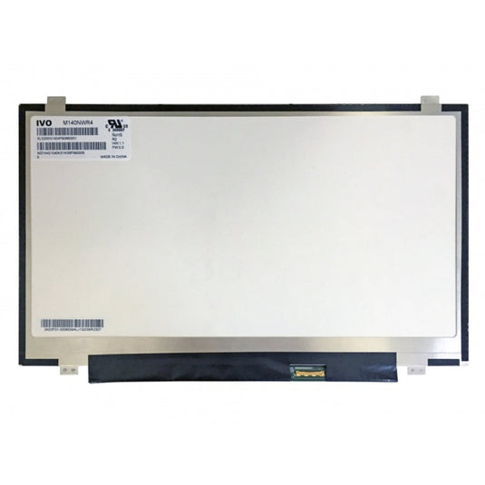 [M140NWR4 R2] 14" inch/A+ Grade/(1366x768)/30 Pin/With Top and Bottom Screw Brackets - Laptop LCD Screen Display Panel - Polar Tech Australia