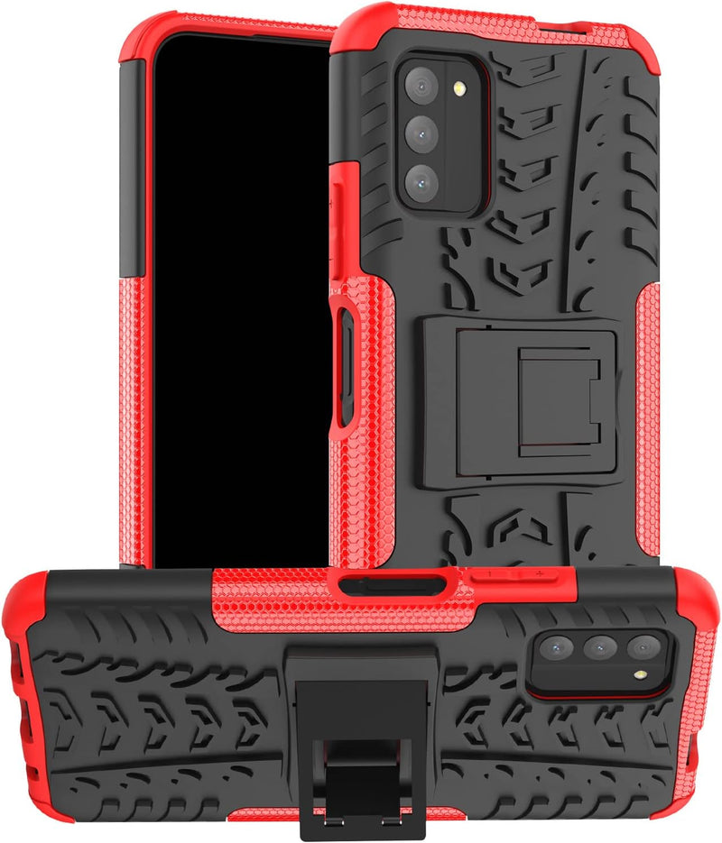 Chargez l&#39;image dans la visionneuse de la galerie, [Built-in Stand] Nokia G100 - Shield With Kickstand Hard PC Back Cover Soft TPU Dual Layer Protection Case
