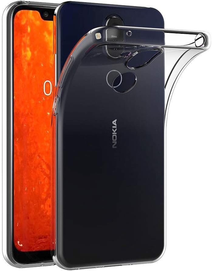 Cargue la imagen en el visor de la galería, Nokia 8.1 - AirPillow Cushion Transparent Soft Clear TPU Four Corners Protective Case
