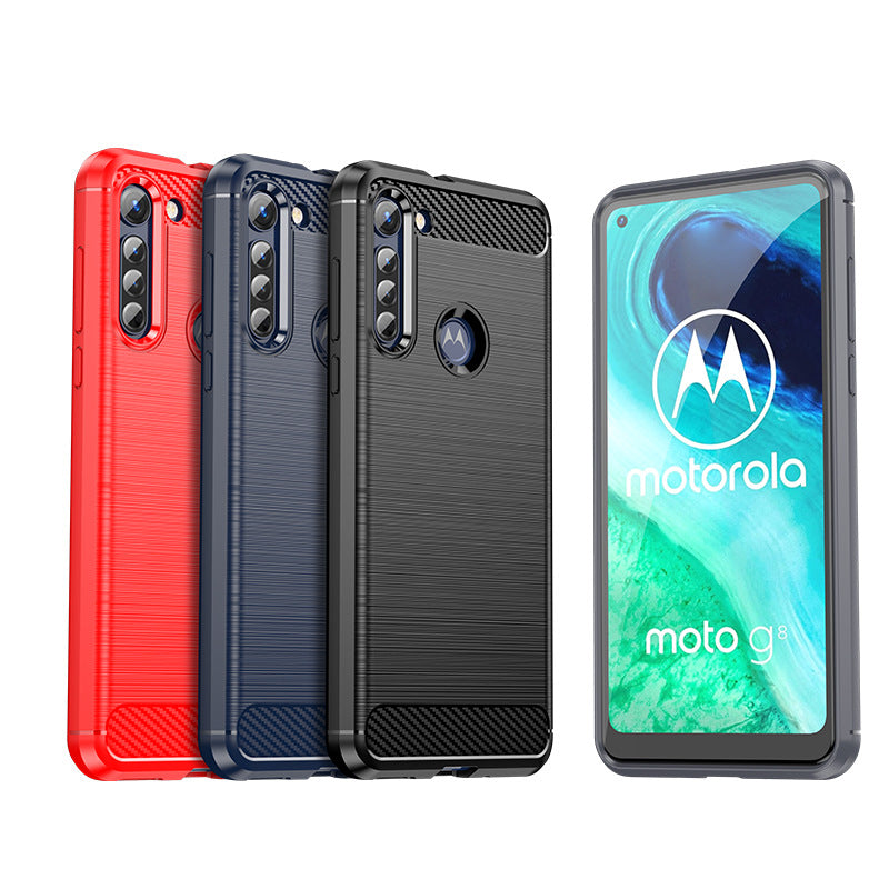 Load image into Gallery viewer, Motorola Moto G8/G8 Play/G8 Power/G8 Plus/G8 Power Lite - Shield Shockproof Rugged Heavy Duty Case With 2PC Tempered Glass Screen Protector
