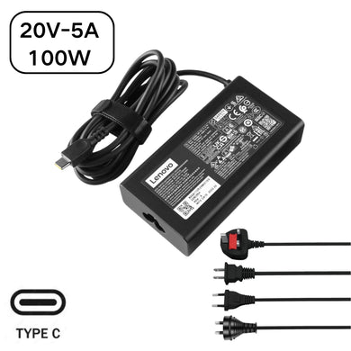 [20V-5A/100W][USB-C] Lenovo Yoga Pro 7 14IMH9 - Laptop AC Power Supply Adapter Charger