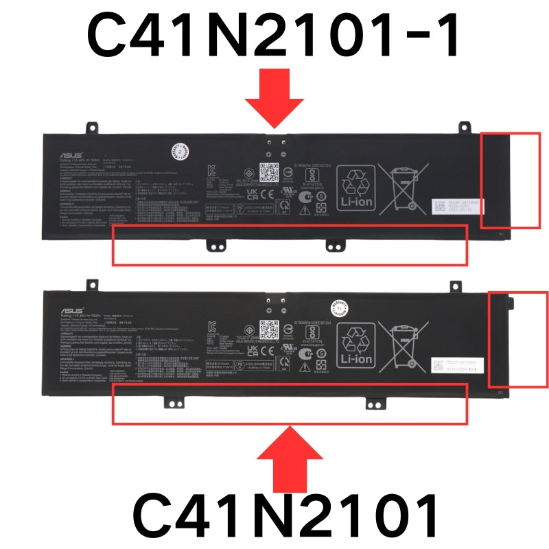 Cargue la imagen en el visor de la galería, [C41N2101 &amp; C41N2101-1] ASUS Rog ZEPHYRUS G14 GA402RJ-L4076W/TUF DASH F15 FX517ZC-HN085W Replacement Battery - Polar Tech Australia
