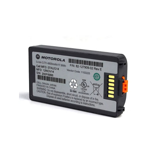 [82-127909-02] MotoRola Moto Zebra Symbol MC3190-SL4H12E0UMC3190 Series - Replacement Battery