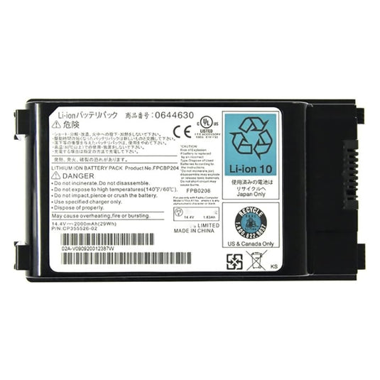 [FPCBP192] Fujitsu LifeBook V1010 V1020 FPCBP204 - Replacement Battery - Polar Tech Australia