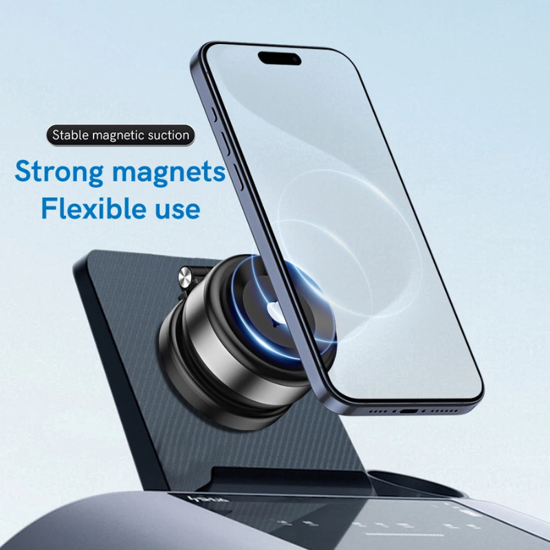 Cargue la imagen en el visor de la galería, Boneruy X92 Flexible Double Suction Smartphone Stand Automatic Suction Vacuum Simply Place Car Electric Suction Phone Mount
