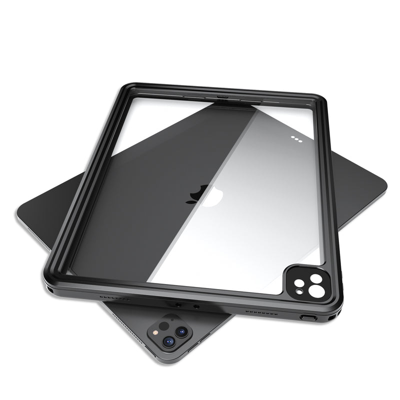 Cargue la imagen en el visor de la galería, Apple iPad Pro 12.9&quot; 5th &amp; 6th Gen 2021 &amp; 2022 Version Shellbox Waterproof Heavy Duty Lifeproof Style Case - Polar Tech Australia
