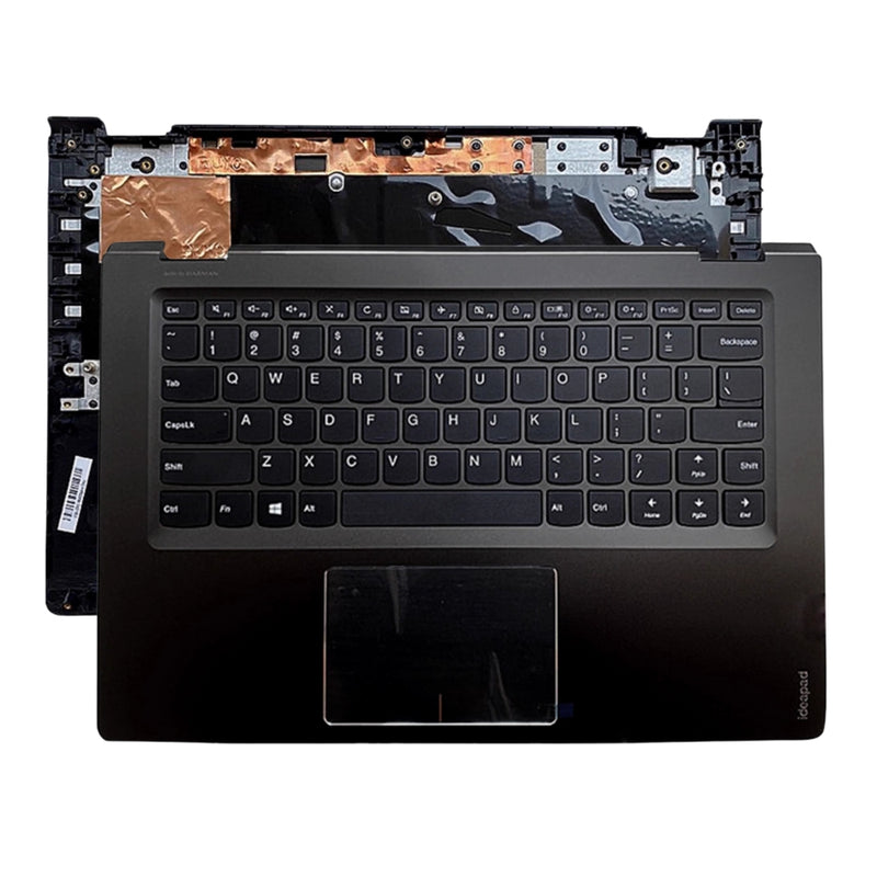 Chargez l&#39;image dans la visionneuse de la galerie, Lenovo YOGA 510-14ISK 510-14AST 510-14IKB - Keyboard With Back Light &amp; Trackpad Frame Housing Palmrest US Layout Assembly - Polar Tech Australia
