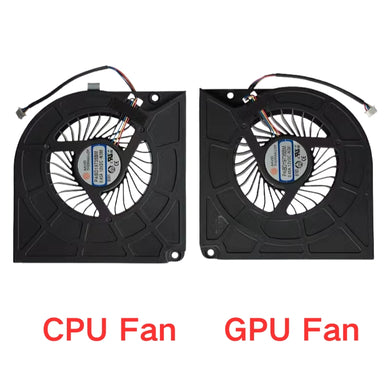 MSI GT73 GT73VR GT73EVR GT75VR 17AX 17A1 17A2 Series - Laptop CPU & GPU Cooling Fan