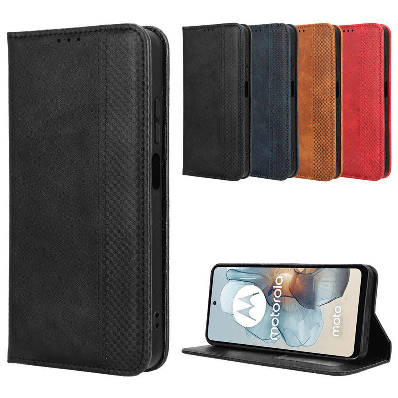 Load image into Gallery viewer, [With Card Solt] Motorola Moto G45 - PU Leather Material with Card Slots Cats Wallet Case
