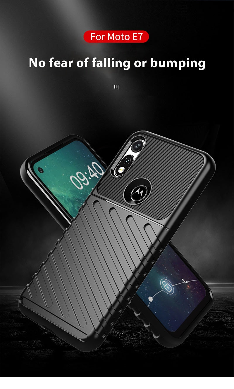 Load image into Gallery viewer, Motorola Moto Defy 2 - AirPillow Cushion Transparent Soft Clear TPU Four Corners Protective Case
