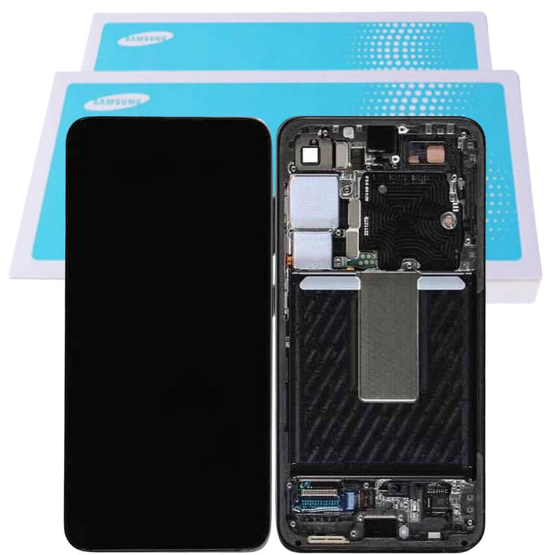 Chargez l&#39;image dans la visionneuse de la galerie, [Samsung Service Pack] Samsung Galaxy S24 5G (SM-S921B) OLED LCD Touch Digitizer Screen Assembly With Frame - Polar Tech Australia
