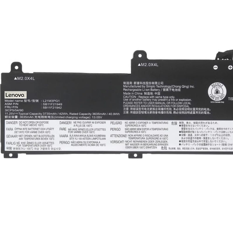 Chargez l&#39;image dans la visionneuse de la galerie, [L21M3PG1] Lenovo ThinkPad L14 L15 Gen3 Replacement Battery - Polar Tech Australia
