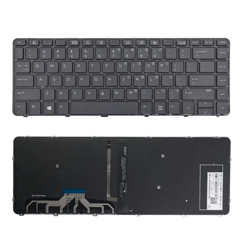 Chargez l&#39;image dans la visionneuse de la galerie, HP EliteBook 1030 1000 1040 G1 G2 1040 G3 G4 G5 G6 G7 G8 HSTNN-Q99C Series - Laptop Keyboard With Back Light US Layout
