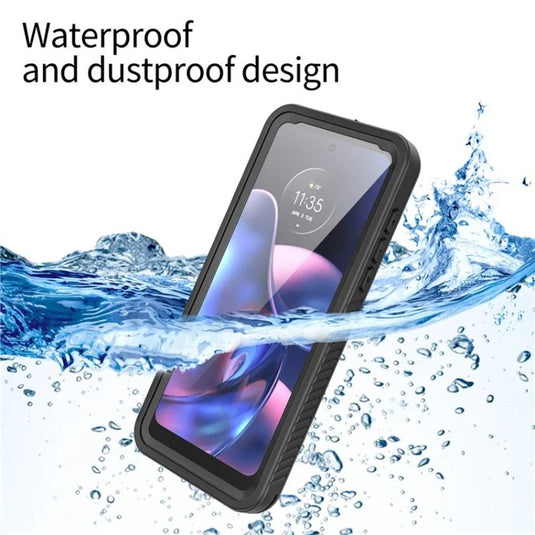 [FS Series] Motorola Moto G Power (2021/2022) Redpepper Full Covered Waterproof Heavy Duty Tough Armor Case