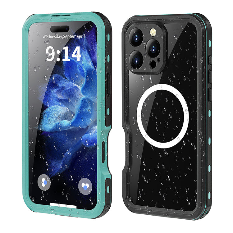 Cargue la imagen en el visor de la galería, [MagSafe Compatible][IP68 Waterproof] Apple iPhone 16 / 16 Plus / 16 Pro / 16 Pro Max Redpepper D-UP Series - Magnetic Lifeproof Style Phone Case With Lanyard
