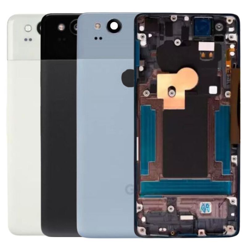 Load image into Gallery viewer, [With Camera Lens] Google Pixel 2 (G011A) Back Housing Frame - Polar Tech Australia
