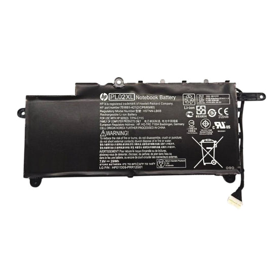 [PL02XL] HP Pavilion X360 11-N010DX/11-N010EA Replacement Battery - Polar Tech Australia