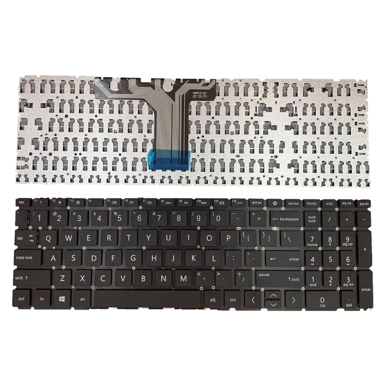 Cargue la imagen en el visor de la galería, HP TPN-Q246 TPN-Q245 15-EH 15-EG EG0102 EG0101 15-ER 15M-EH Series - Laptop Keyboard With Back Light US Layout
