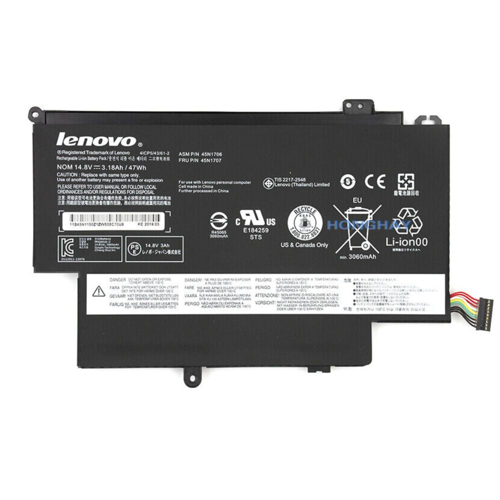 [45N1707] Lenovo ThinkPad YOGA 20CD/20C0/12/S1 Series Replacement ...