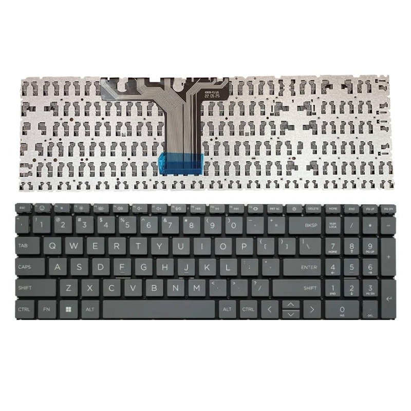 Cargue la imagen en el visor de la galería, HP TPN-Q246 TPN-Q245 15-EH 15-EG EG0102 EG0101 15-ER 15M-EH Series - Laptop Keyboard With Back Light US Layout
