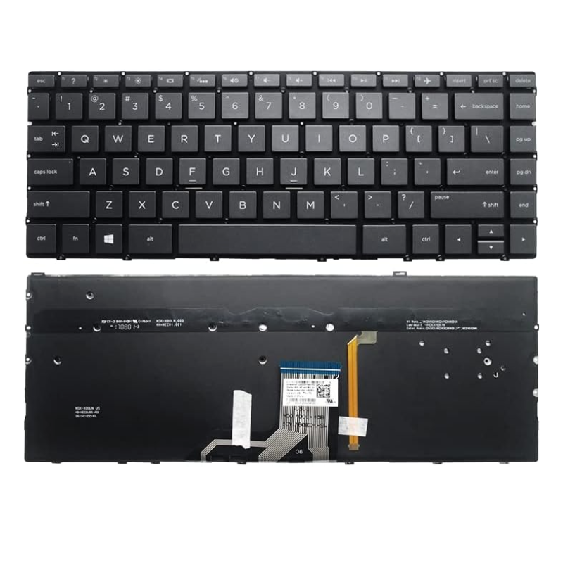 Cargue la imagen en el visor de la galería, HP 13-W W133 13-AP 13-AN TPN-I128 TPN-Q178 TPN-Q199 TPN-Q214 TPN-Q212 Series - Laptop Keyboard With Back Light US Layout
