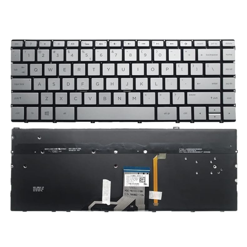 Cargue la imagen en el visor de la galería, HP 13-W W133 13-AP 13-AN TPN-I128 TPN-Q178 TPN-Q199 TPN-Q214 TPN-Q212 Series - Laptop Keyboard With Back Light US Layout
