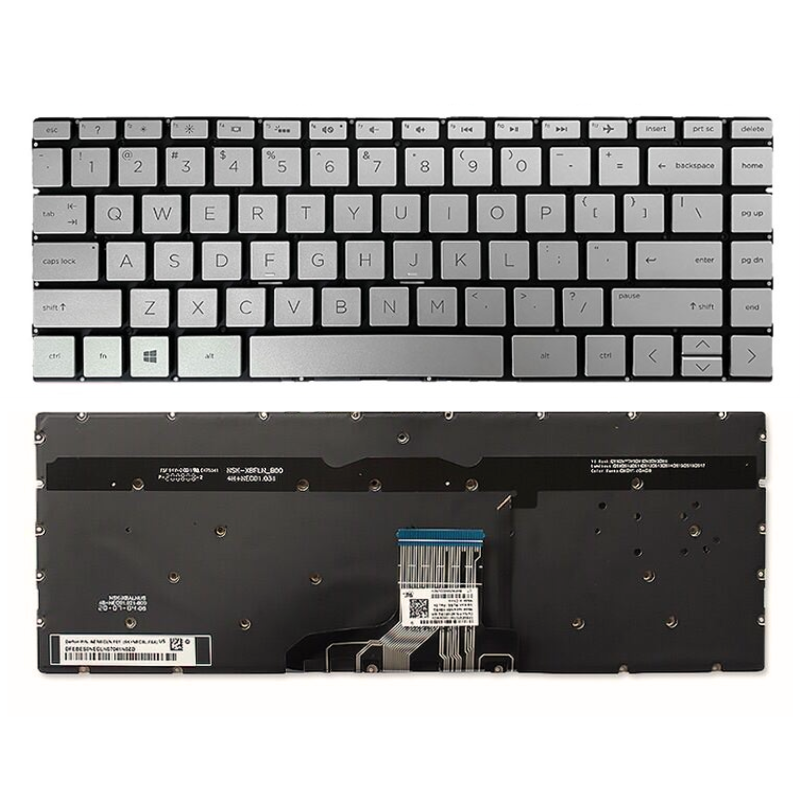 Cargue la imagen en el visor de la galería, HP 13-W W133 13-AP 13-AN TPN-I128 TPN-Q178 TPN-Q199 TPN-Q214 TPN-Q212 Series - Laptop Keyboard With Back Light US Layout
