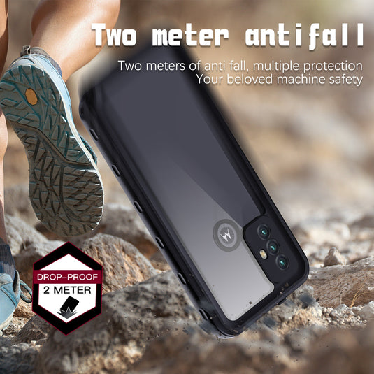 [A-Series] Motorola Moto G Play (2023) - Redpepper Full Covered Waterproof Heavy Duty Tough Armor Case