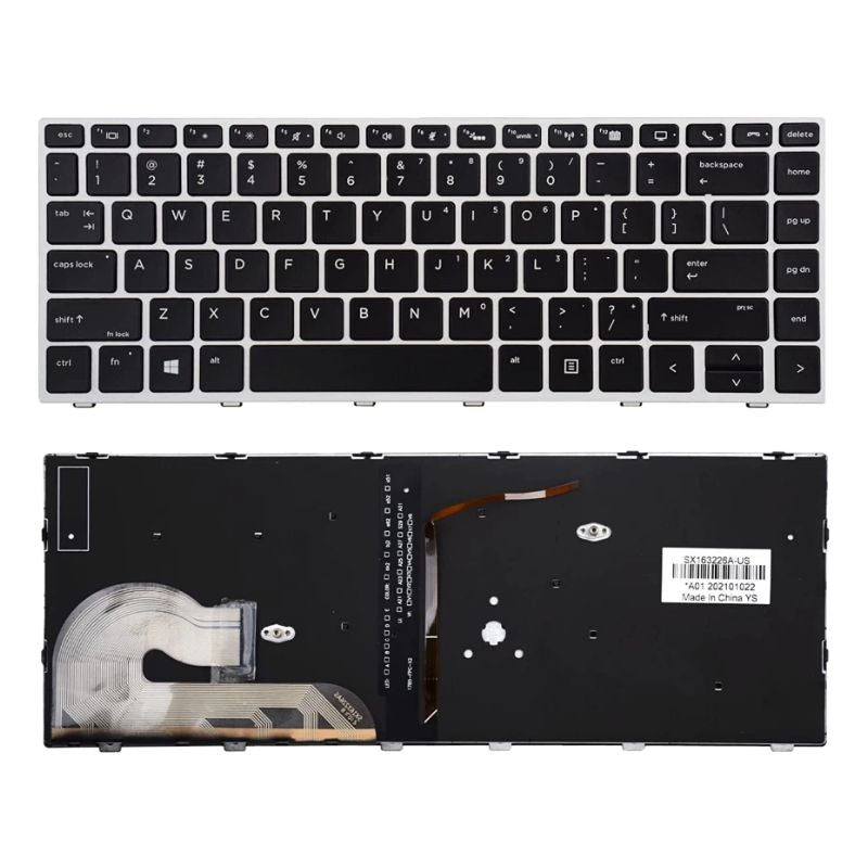 Load image into Gallery viewer, HP 855 850 755 750 G5 745 840 G6 730 735 830 835 836 Series - Laptop Keyboard With Back Light US Layout
