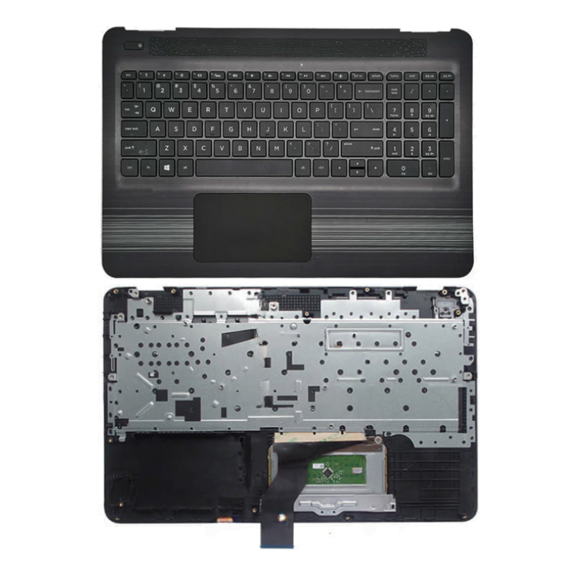 Chargez l&#39;image dans la visionneuse de la galerie, HP 15-AU 15-AL 15-BO 15-BC 15-AW TPN-Q175 TPN-Q172 Series - Laptop Keyboard With Back Light Frame Housing US Layout
