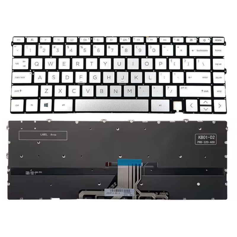 Cargue la imagen en el visor de la galería, HP ENVY X360 13-BA 13T-BA 13-BD 13-AY TPN-C147 TPN-C145 TPN-C152 Series - Laptop Keyboard With Back Light US Layout
