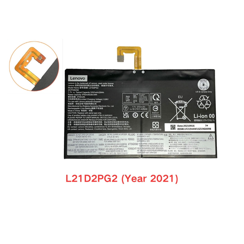 Load image into Gallery viewer, [L21B2PG2] Lenovo IdeaPad Duet 3 Chromebook 11Q727 82T6 - Replacement Battery - Polar Tech Australia
