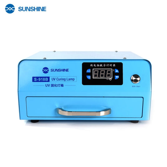 [S-918B][AU Plug] SUNSHINE High Power UV Curing Lamp Light BOX