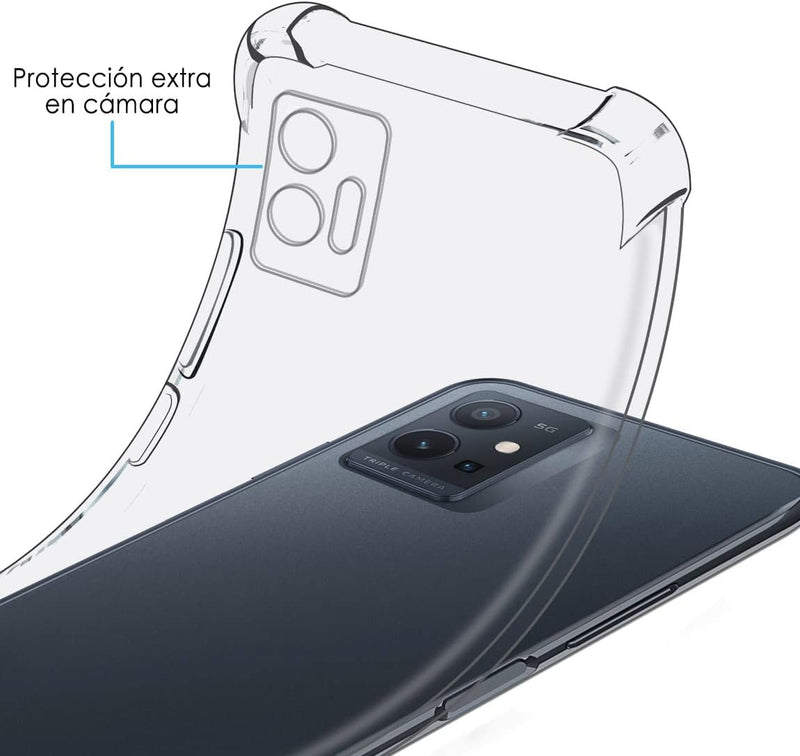 Cargue la imagen en el visor de la galería, Vivo Y55 5G - AirPillow Cushion Transparent Soft Clear TPU Four Corners Protective Case
