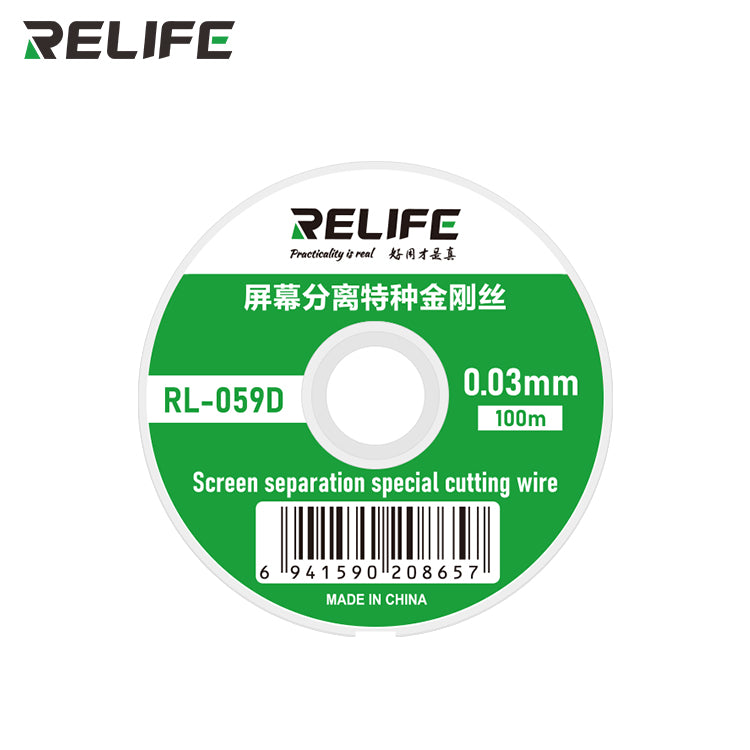 Load image into Gallery viewer, [RL-059D/E/F] RELIFE Screen Separation Special Cutting Wire - Polar Tech Australia
