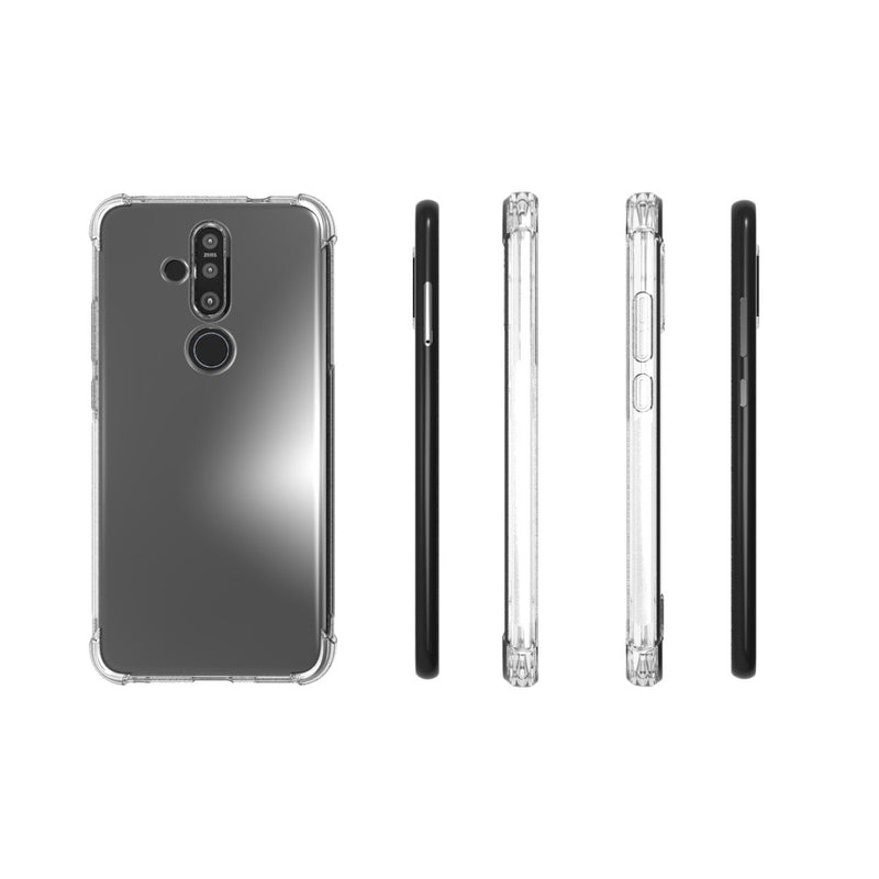 Chargez l&#39;image dans la visionneuse de la galerie, Nokia X71 - AirPillow Cushion Transparent Soft Clear TPU Four Corners Protective Case
